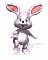 Der rosa Hase