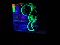 My PC von links (in der Nacht)