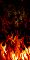 Flaming Skull